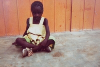 Oye v uprchlickém táboře v Angole před odjezdem do ČSSR