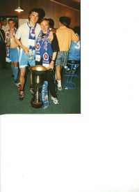 hráč - útočník ŠK Slovan 