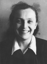 Helena Závodská, the witness's mother, circa 1960 