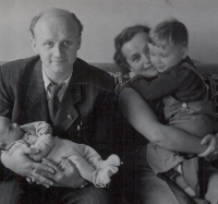 The last family photo, Prague, circa 1950 