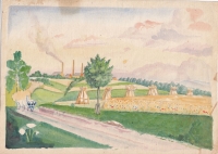 Volná tvorba Maxmiliána Sonnka, hlučínské motivy