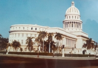 El Capitolio, budova Národního kapitolu, Havana roku 1979