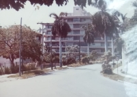 The house in Havana on 6th Street in Miramar where Zdeněk Musil and his family lived