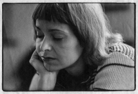 Mother Věra Jirousová. Hrádeček, 1980