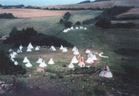 Z natáčení dokumentu, 1992