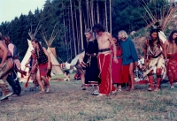 Z natáčení dokumentu, 1992