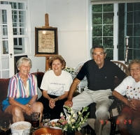 Vpravo matka Hanka, Franta Horský, Alice Abrahamson, Peggy Cousins, Pomona 1997