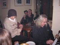 Věra a Ivan Jirousovi,  poslední setkání v Café Řetězová, 2011