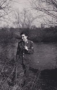 Martin Štifter na vojně