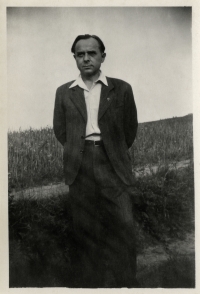 Josef Vařil, dědeček z matčiny strany, cca 1950