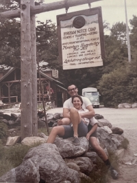 Vera s manželem Melem, New Hampshire 1965