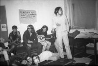 Jáchym, Filip Topol, Vítek Kremlička 1983,
David Němec, Marcela Němcová, manželka Ondřeje Němce,
recitační večírek