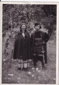 Rodiče pamětníka - ochotníci