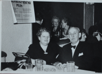 Jan Průša starší s manželkou