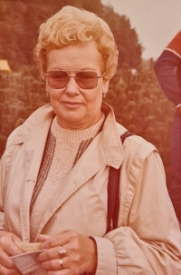 Jaroslava Kotlabová, cca 45 let, cca rok 1987