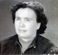 Mother of the witness Marie Navrátilová, née Zgabajová, 1966