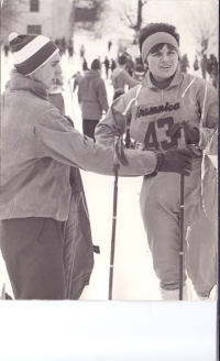 Jaroslava Páričková v 60. rokoch 20. storočia - v čase, kedy dosahovala pretekársku špičku