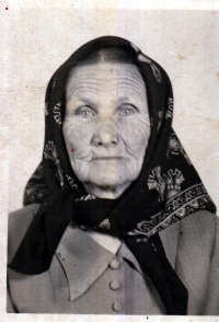 Grandmother of the witness Terezia Zgabajová