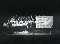 Koncert pro studenty z Wisconsinu v roce 1986