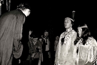 Trampská svatba Ladislava a jeho ženy Mileny, 1978