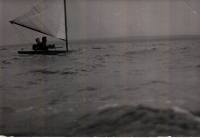 Jachting s přáteli, Oravská přehrada, 60.léta