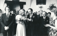 Svatba s Martinem Kratochvílem, 1979
