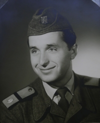 Fotografie Jiřího Kupilíka z vojny