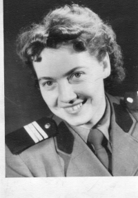 Ludmila Voráčková – četařka, 1953