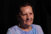 Gertruda Samuelová, natáčení pro Paměť národa, červenec 2022