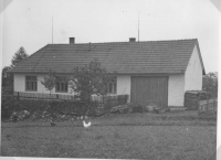 House in Březské no. 58 - the Bouzek family lived here after moving from Krevlice, 1950