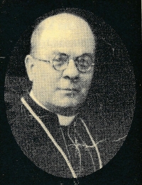 Mariin strýc Mons. Jan Černý, který zemřel ve Würzburgu