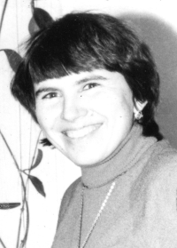 Manželka Jaroslava Cvejnová v roce 1979