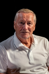 Current photo of former football player Ján Pivarník, from filming in 2022, in Bratislava. (number one)

