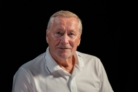 Current photo of former football player Ján Pivarník, from filming in 2022, in Bratislava. (number two)

