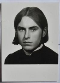 Dušan Hejbal jako mladík