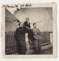 Ferdinand Čermák ve věku 14 let