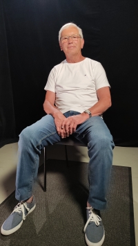 Aktuálna fotografia bývalého slovenského futbalistu a olympijského víťaza Františka Kunzu, z natáčania v júni 2022, v Košiciach. (číslo jedna)
