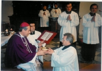 Josef Havlát jáhenské svěcení, Brno,1995