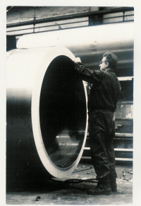 Josef Havlát strojařem, Královopolské strojírny Brno, 1975