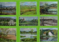 Examples from Jaroslav Najman's painting work