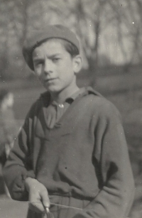 Fotografie Antonína Schuberta z dětství