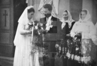 Svatba, 1954