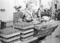 Chip machining in the MWH Holleischen factory