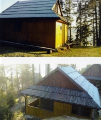 Betlehemka, where Mieczysława Faryniak used to live. The name originated when the carol singers assessed that it was as modest as Jesus's shelter in Bethlehem. 