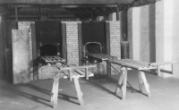 Krematorium v koncentračním táboře v Litoměřicích (foto Karel Šanda)