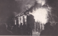 Požár stodol v roce 1957