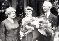 Po promoci s rodiči