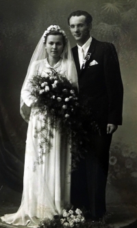 S manželkou Annou, 1952