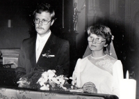 Ludmila Muchová's wedding