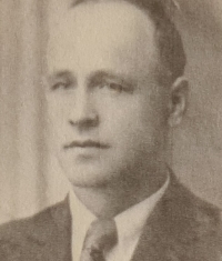  Tatínek Jan Táborský, cca 1950